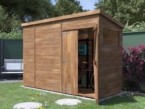 Overlord Modular Pent Shed