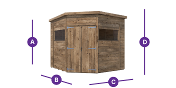 Overlord corner shed 2424 1