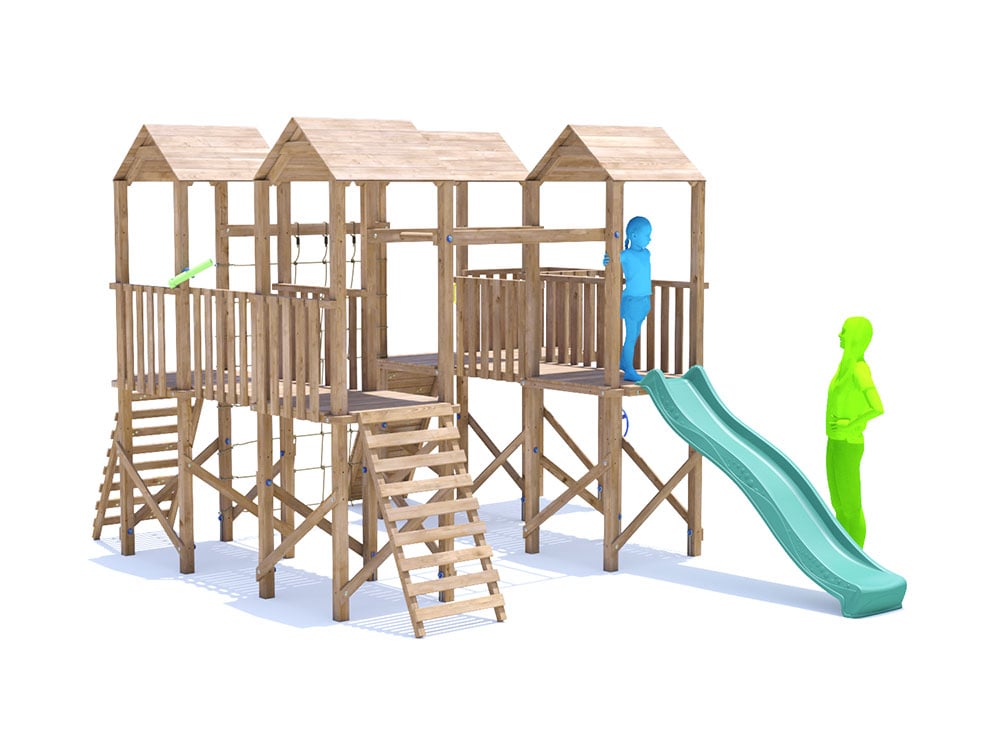 CastleFort-CF1452 Climbing Frame