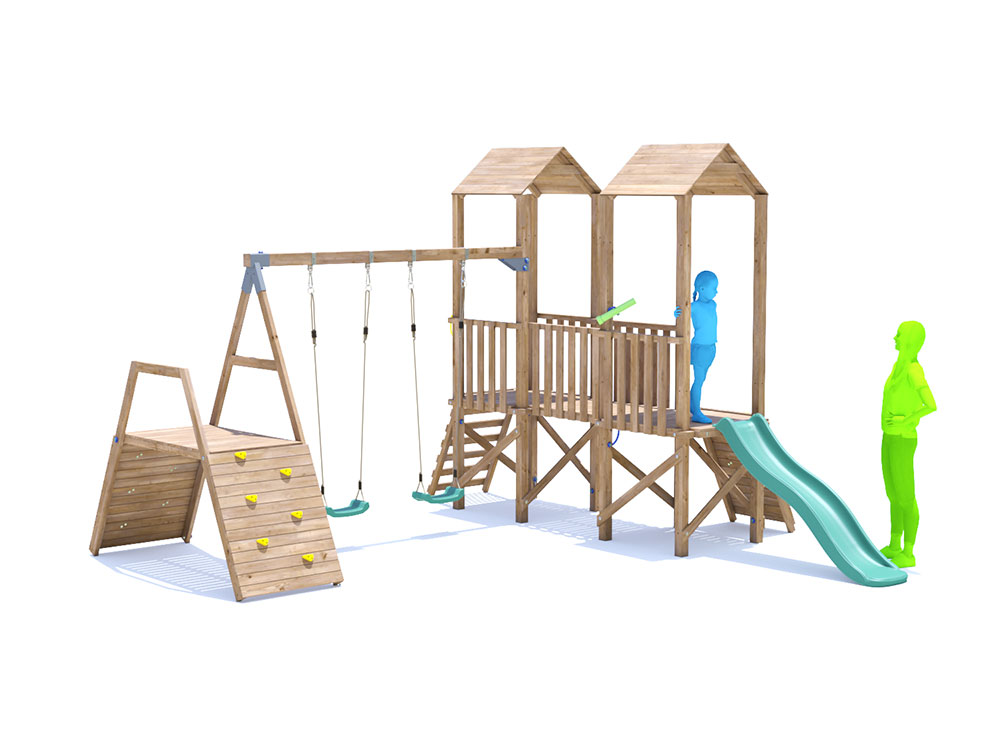 MegaFort-CF1256 Climbing Frame