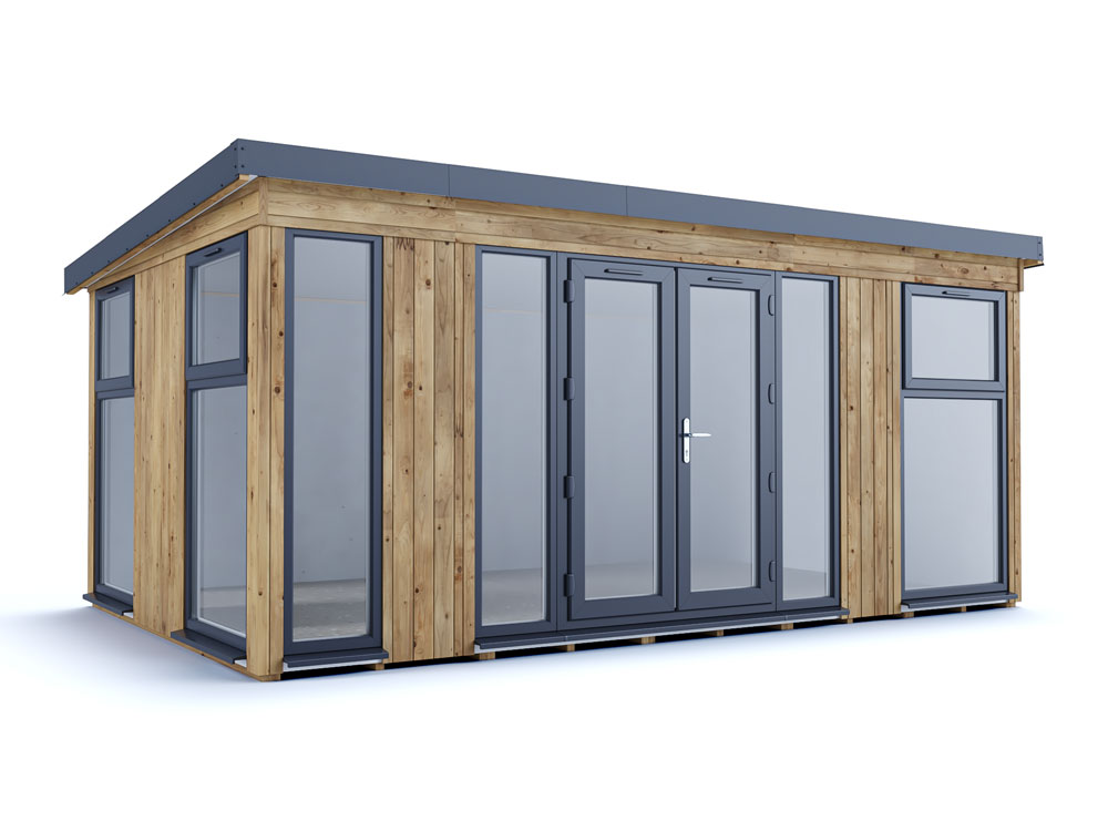 Dominator Pressure Treated Garden Office – Glazed | BuyGardenPods product image 22