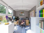 dominator composite garden office interior