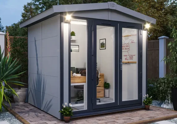 Dominator Composite Garden Office – Solid