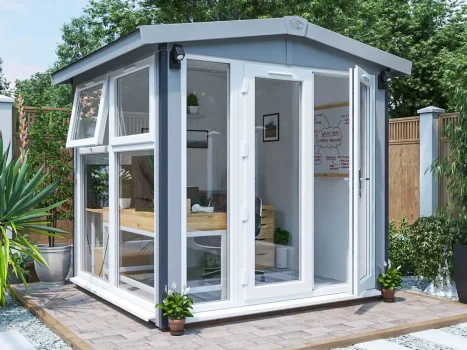 Dominator Composite Garden Office – Glazed