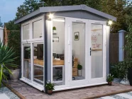 Composite-Dominator-2525 Glazed Garden Office Reverse