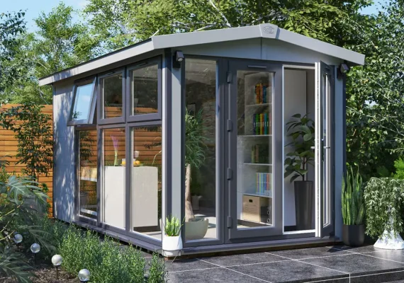 Dominator Composite Garden Office – Glazed