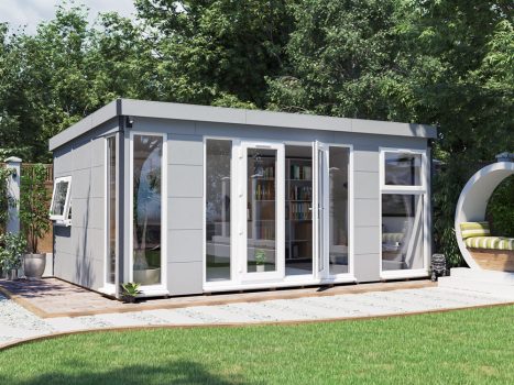 Dominator Composite Pent Garden Office - Dwarf