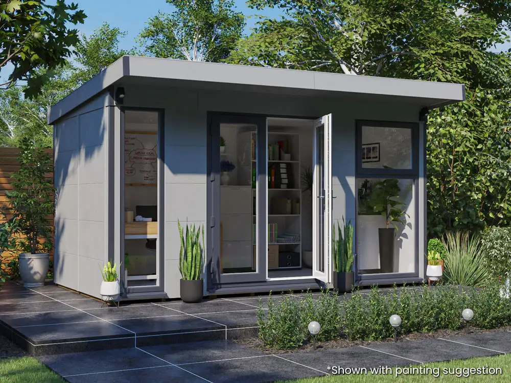 Dominator Composite Pent Garden Office – Dwarf | BuyGardenPods product image 4