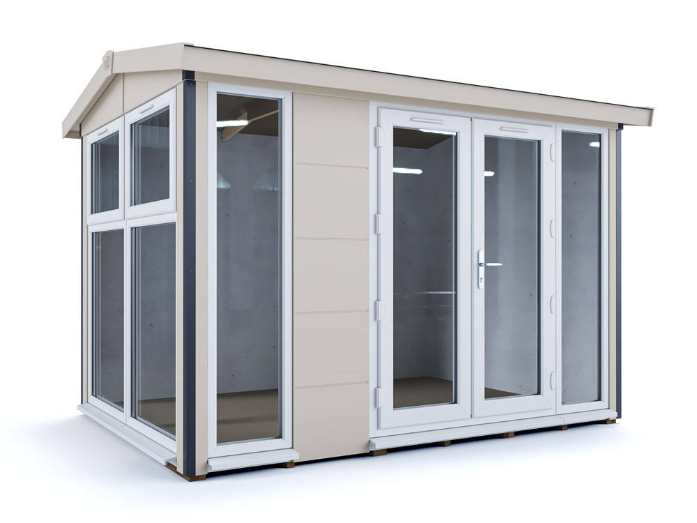 Dominator Composite Garden Office – Glazed | BuyGardenPods product image 19