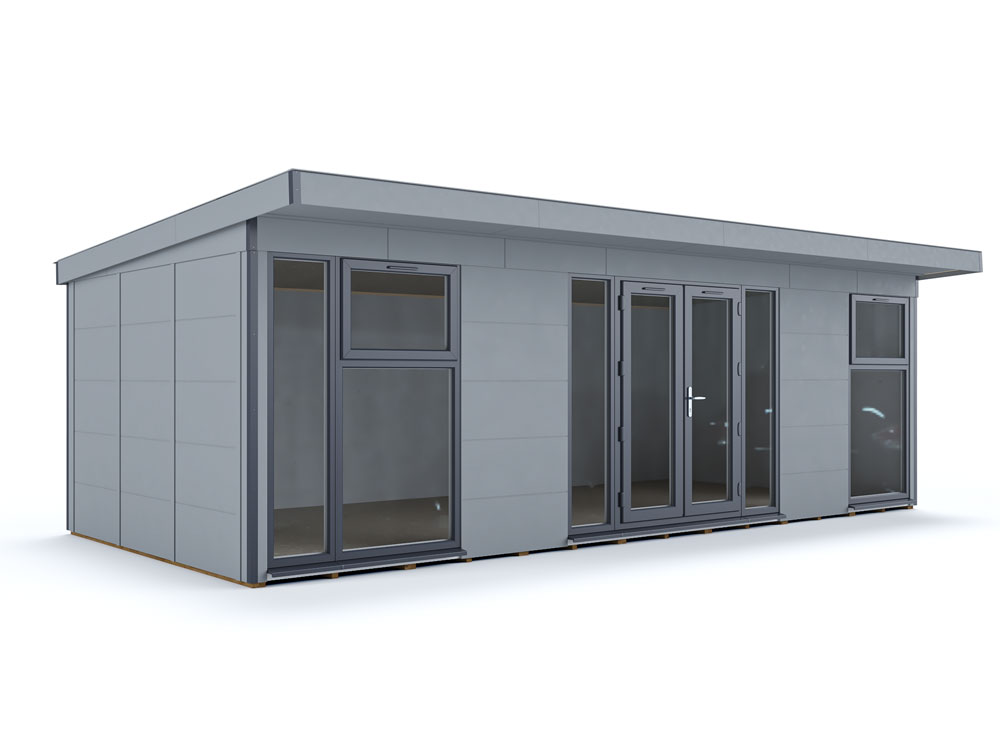 Dominator Composite Pent Garden Office – Solid | BuyGardenPods product image 19