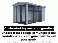 Composite Dominator Garden Office Panel System