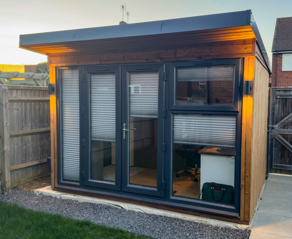 Dominator Pressure Treated Garden Office – Solid W3.5m x D2.5m