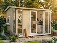 Dominator composite insulated garden office