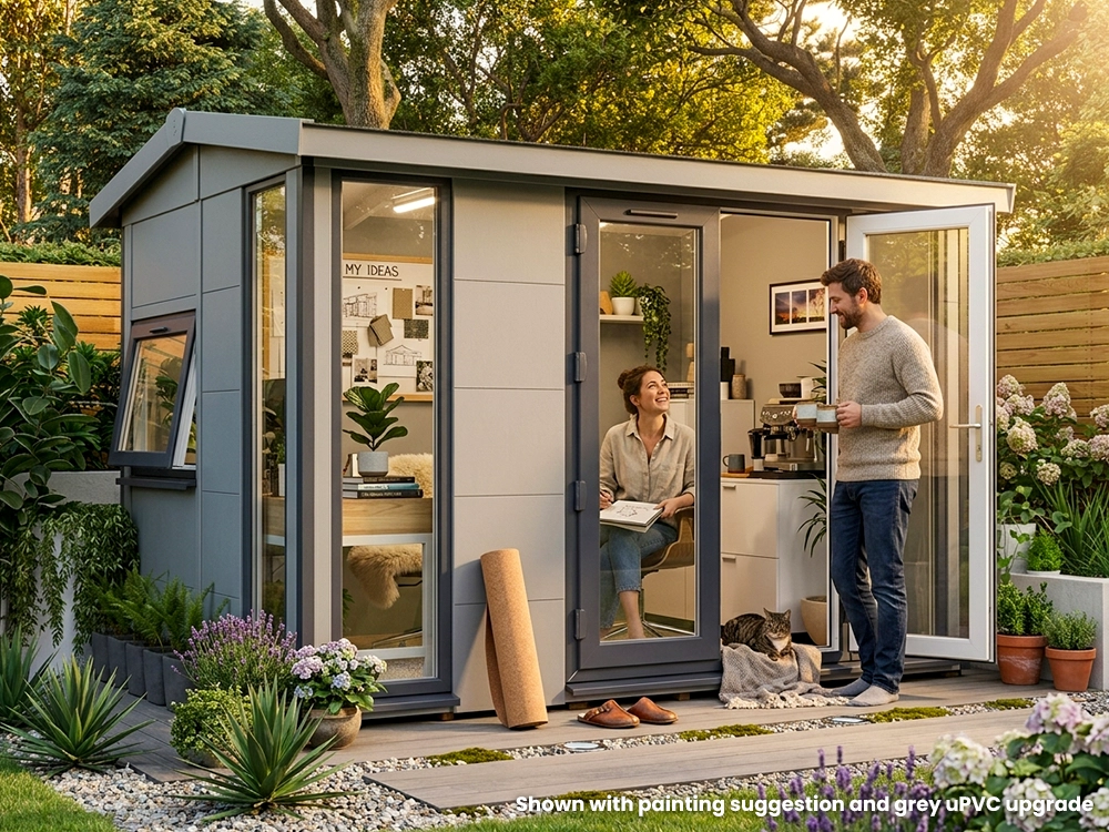 Dominator composite insulated garden office