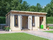 E10-Terminator-Insulated-EA-5530-Summer-Grey Warmalog Log cabin