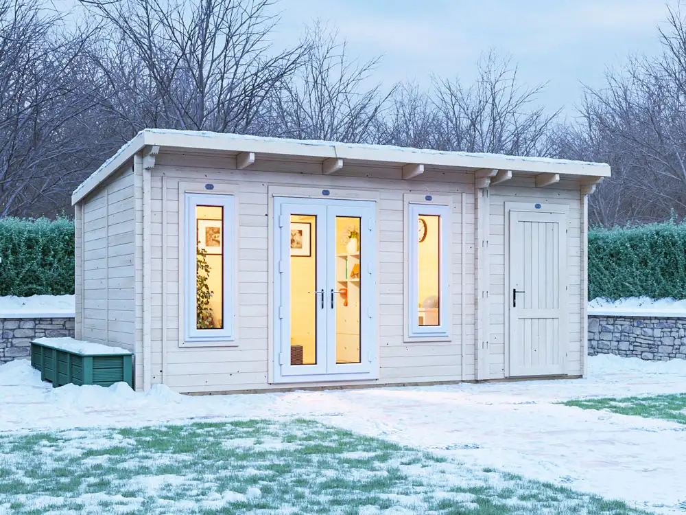 E10-Terminator-Insulated-EA-5530-Summer-Grey Warmalog Log cabin