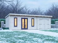 E10-Terminator-Insulated-EG-8030-Winter-Grey Warmalog Log Cabin