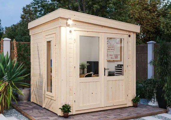 Dominator Classic Garden Office Reverse Pent