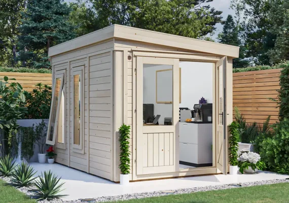 Dominator Classic Garden Office Reverse Pent