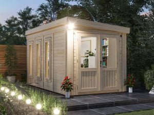 Classic-Dominator-4525-Side-Door-Night Garden Office