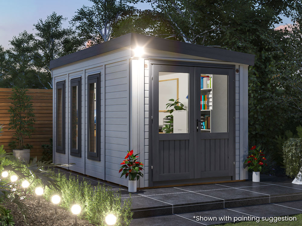 Dominator Classic Garden Office Reverse Pent | BuyGardenPods product image 3