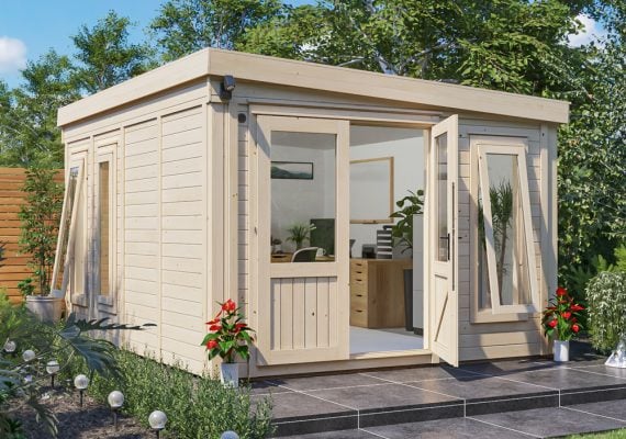 Dominator Classic Garden Office Reverse Pent