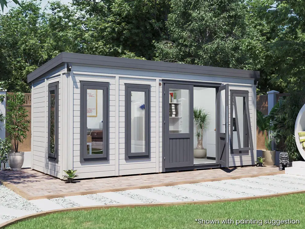 Dominator Classic Insulated Garden Office 5.5m x 2.5m