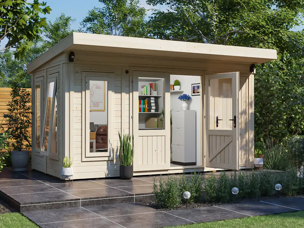 EvilDominator Classic Garden Office with SideStore | BuyGardenPods product image 3