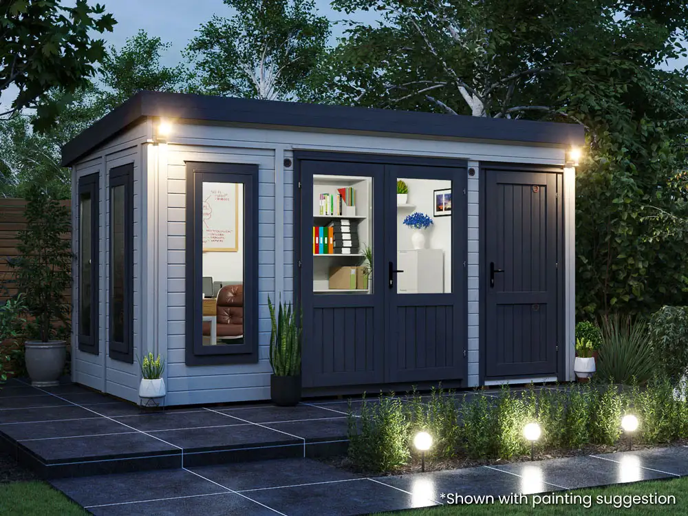 EvilDominator Classic Garden Office with SideStore | BuyGardenPods product image 2