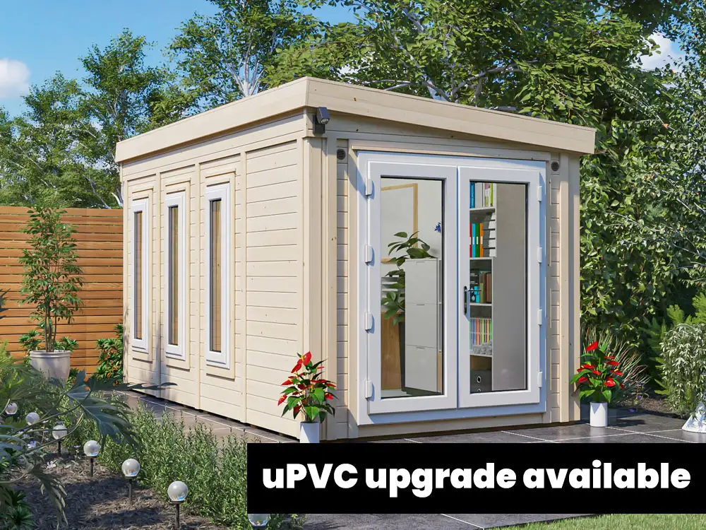 Dominator Classic Garden Office Reverse Pent | BuyGardenPods product image 4
