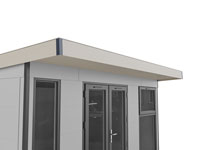 Dominator Composite Garden Office Roof Extension