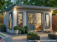 Insulated garden office