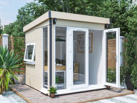 Dominator Composite Pent Garden Office – Dwarf