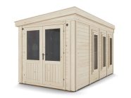 Classic-Dominator-4525-Side-Door White Background Garden Office