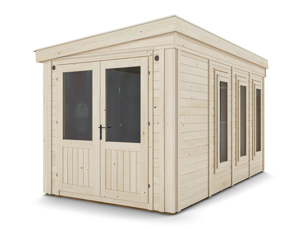 Dominator Classic Garden Office Reverse Pent | BuyGardenPods product image 26