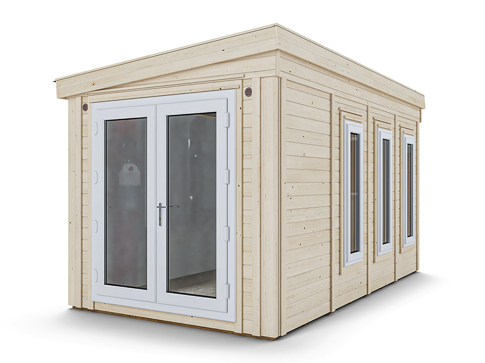 Dominator Classic Garden Office Reverse Pent | BuyGardenPods product image 27