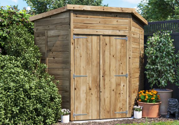 Overlord Corner Shed W1.8m x D1.8m