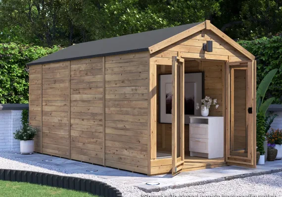 RagePanda Modular Apex Summerhouse
