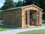 RagePanda Pressure Treated Summerhouse Open