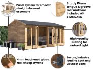 RagePanda summerhouse features