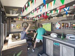 Pub Shed - Sports Den