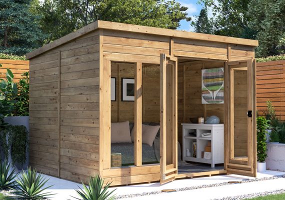 Private: RagePanda Modular Pent Summerhouse