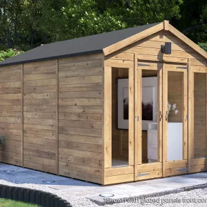 RagePanda Pressure Treated Summerhouse Closed