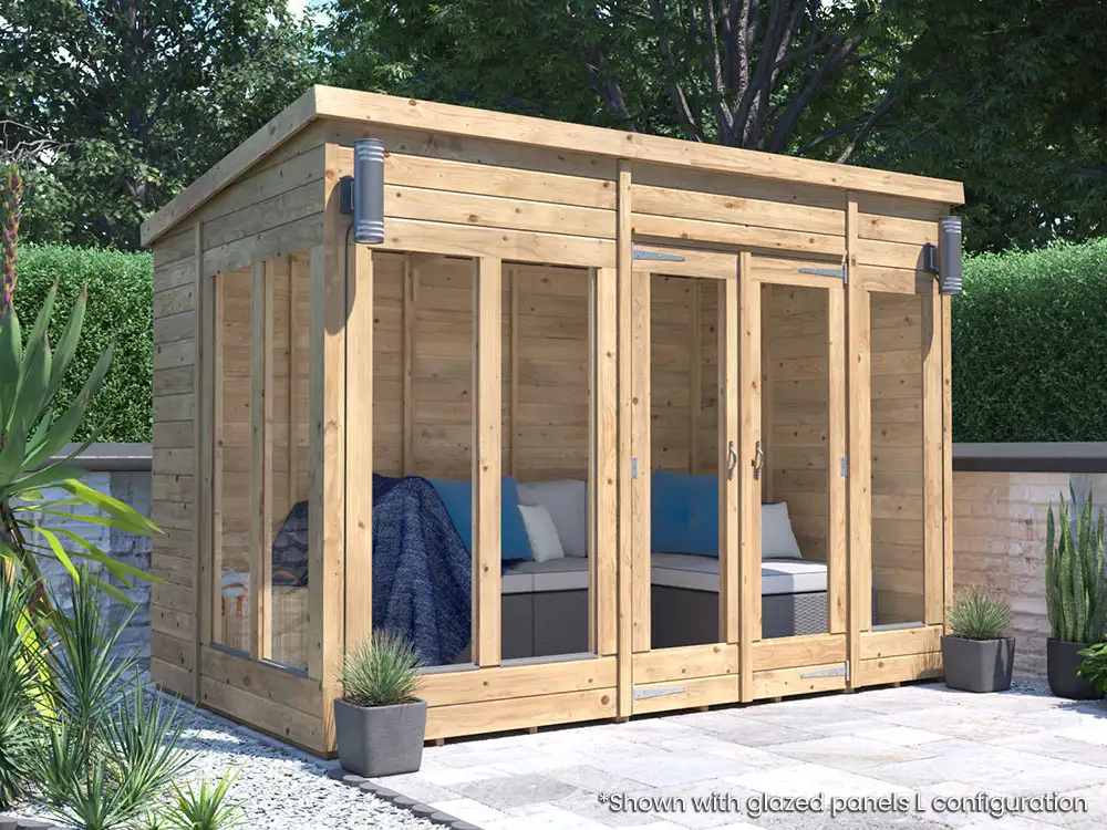 RagePanda Summerhouse Pent 3018 Closed
