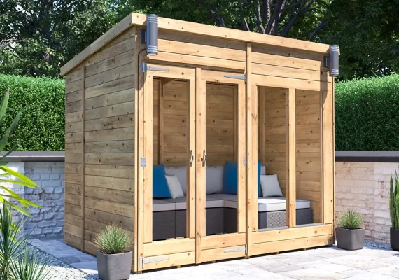 RagePanda Modular Pent Summerhouse