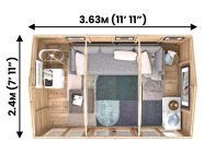 RagePanda Summerhouse Top Down