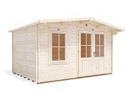 Severn 4m x 3m Log Cabin white background