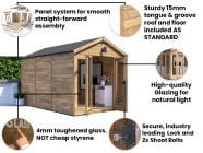 RagePanda Summer house main features