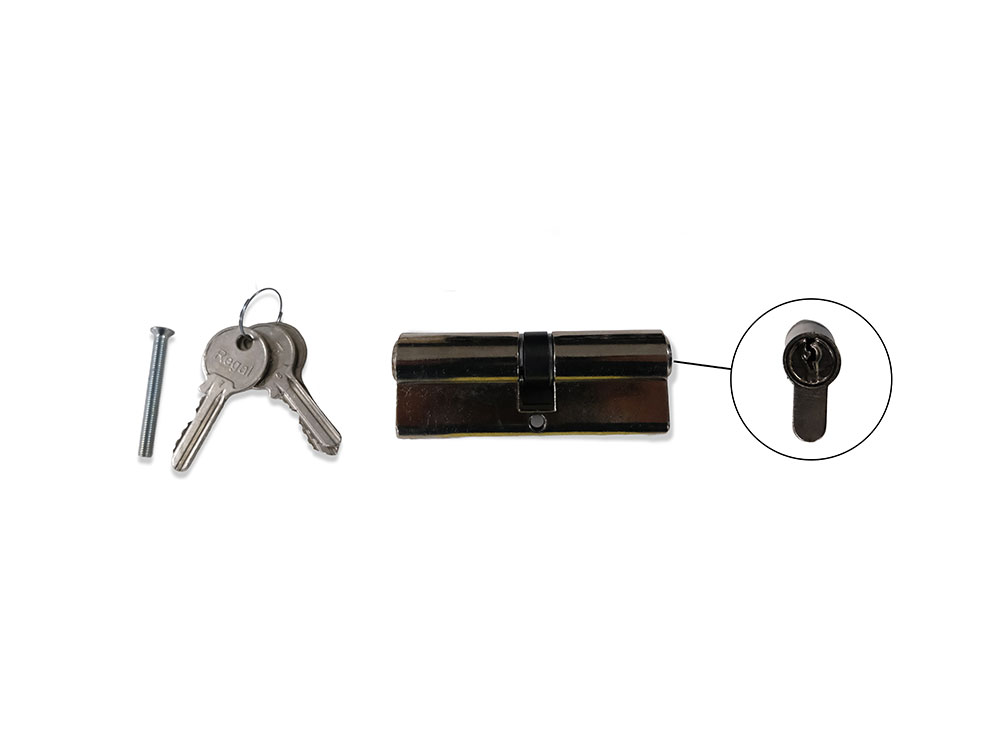 Door-barrell lock mechanism