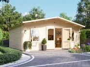 6m x 5m Garden Log Cabin Summer House
